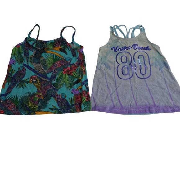 Lot of 7 The Childrens Place Girls Size S 5 6 Tank Tops T-Shirt - Picture 7 of 9